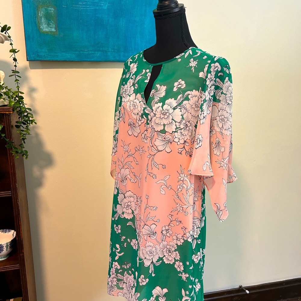 Vince Camuto Chiffon Wedding Guest Cocktail Dress